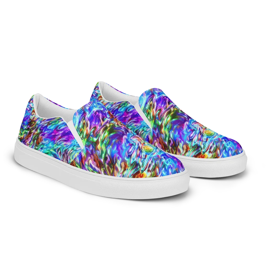 Faini Whirlwind on Women's Slip-On Canvas Shoes — Right Front