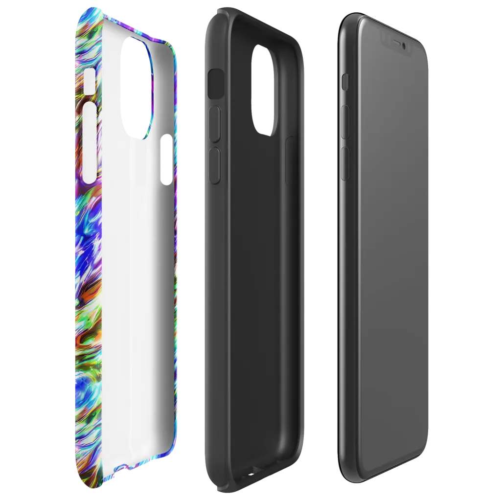 Faini Whirlwind on Tough Case for iPhone® — Right