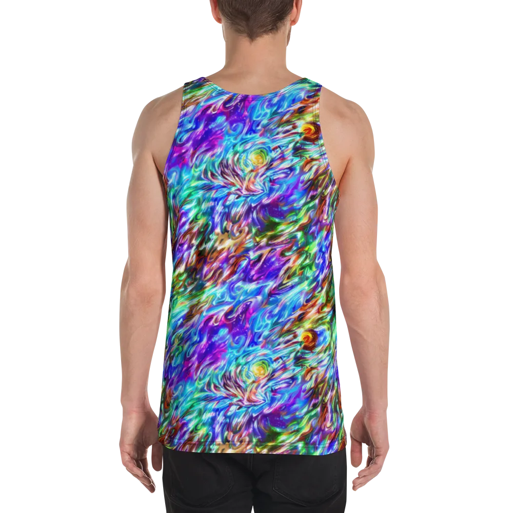 Faini Whirlwind on Men's Tank Top — Back