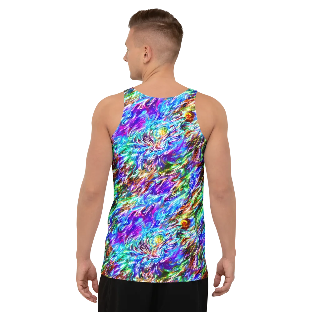 Faini Whirlwind on Men's Tank Top — Back