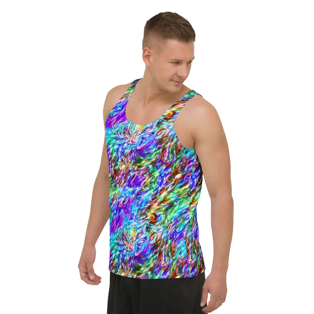 Faini Whirlwind on Men's Tank Top — Left Front