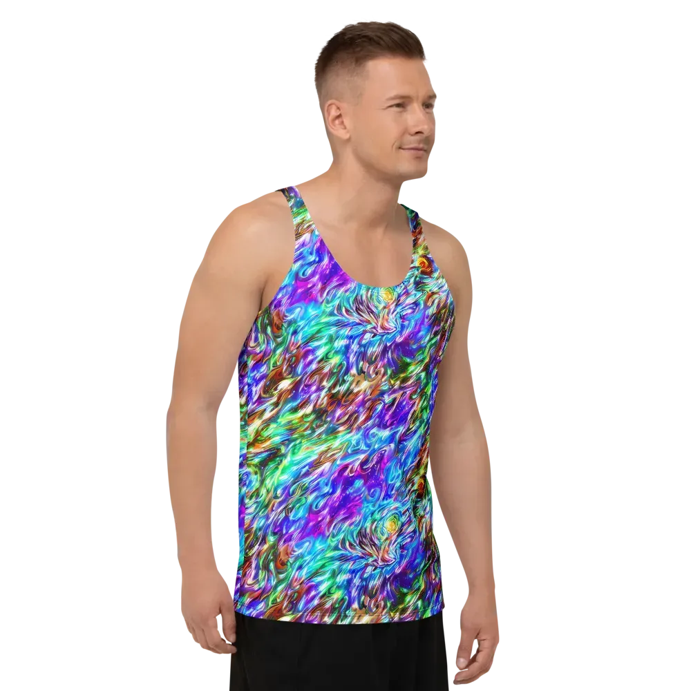 Faini Whirlwind on Men's Tank Top — Right Front