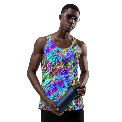 Faini Whirlwind on a Men's Tank Top