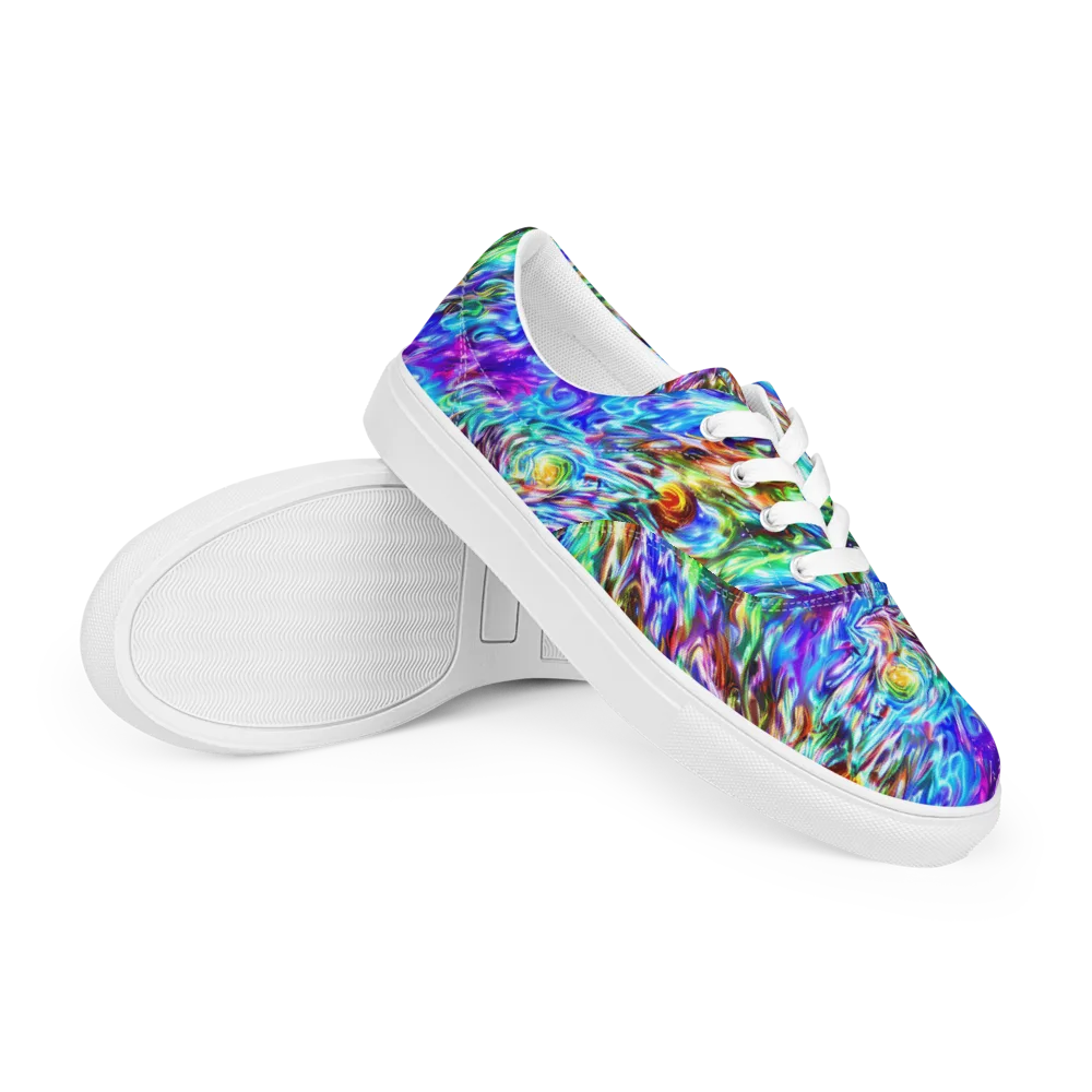 Faini Whirlwind on Men's Lace-Up Canvas Shoes — Right Front