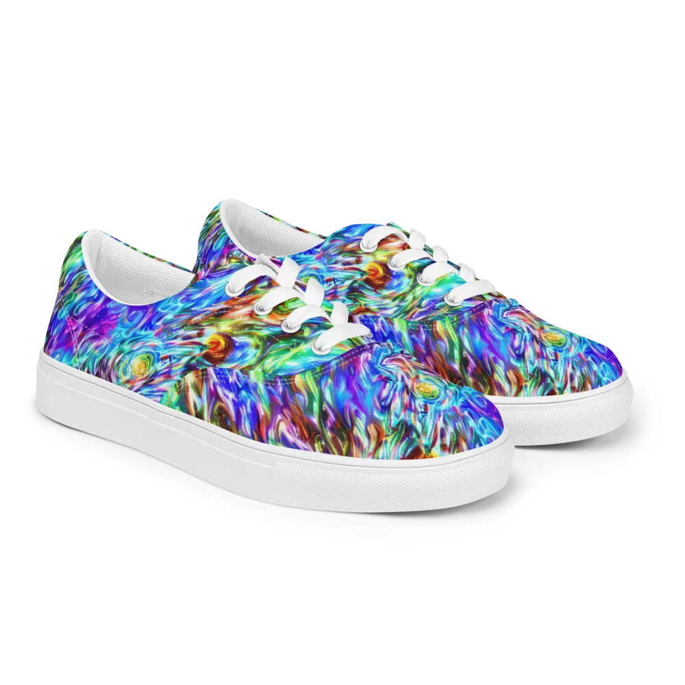 Faini Whirlwind on Men's Lace-Up Canvas Shoes — Right Front