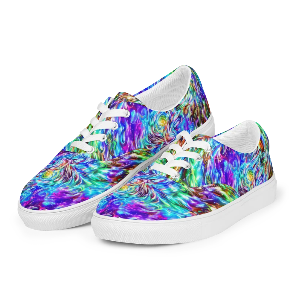 Faini Whirlwind on Men's Lace-Up Canvas Shoes — Left Front