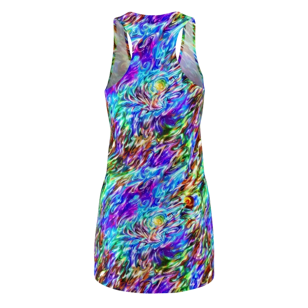 Faini Whirlwind on Racerback Dress — Back