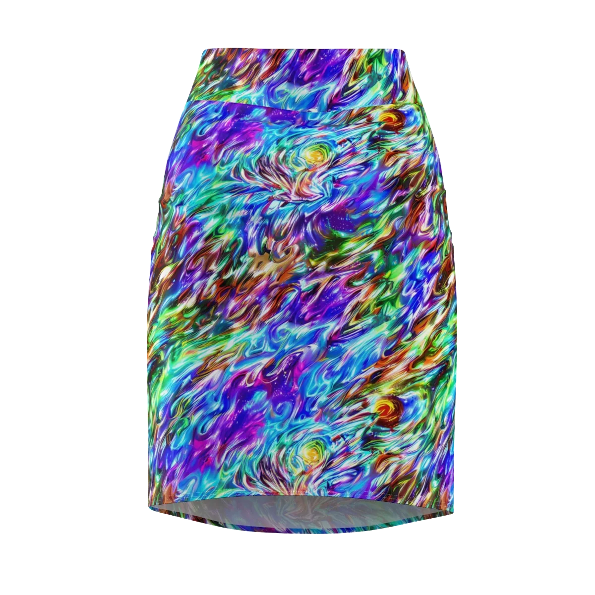 Faini Whirlwind on Pencil Skirt — Front