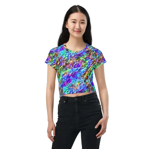 Faini Whirlwind on a Crop Tee