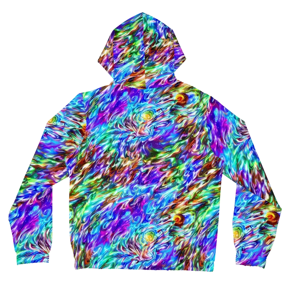 Faini Whirlwind on Women's Full-Zip Hoodie — Back