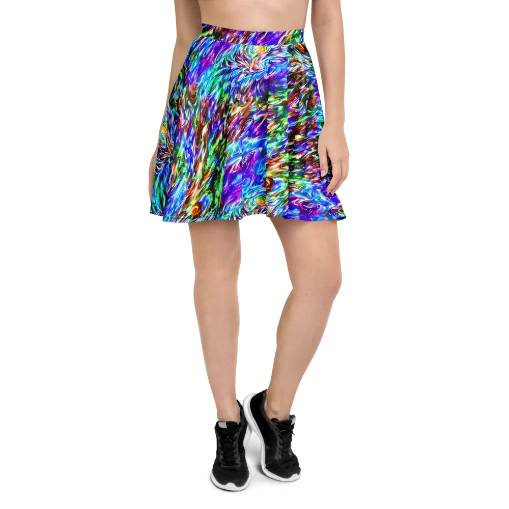 Faini Whirlwind on Skater Skirt — Front