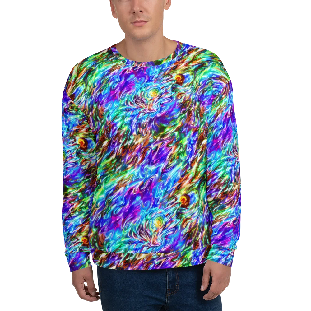 Faini Whirlwind on Sweatshirt — Front