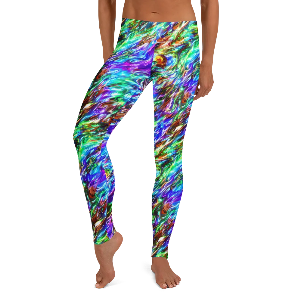 Faini Whirlwind on Leggings — Front