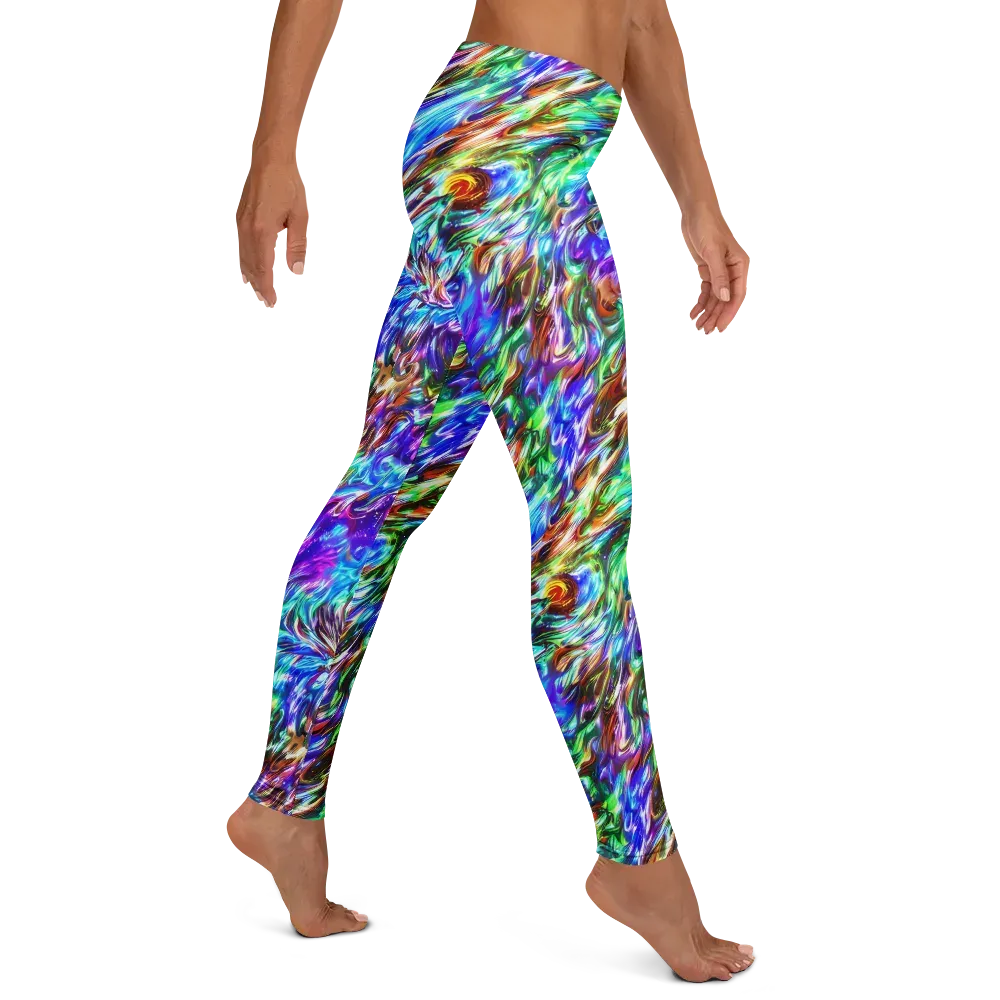 Faini Whirlwind on Leggings — Right