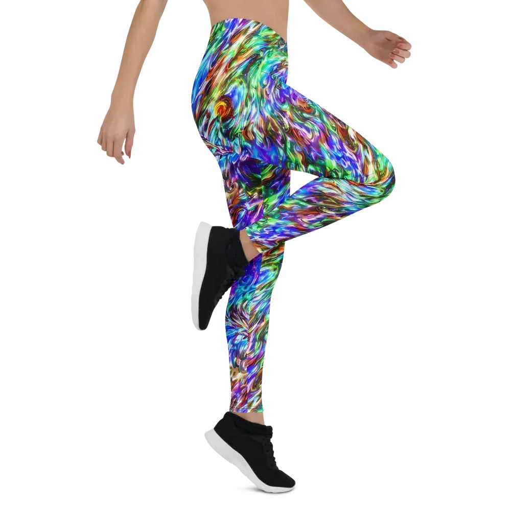 Faini Whirlwind on Leggings — Right