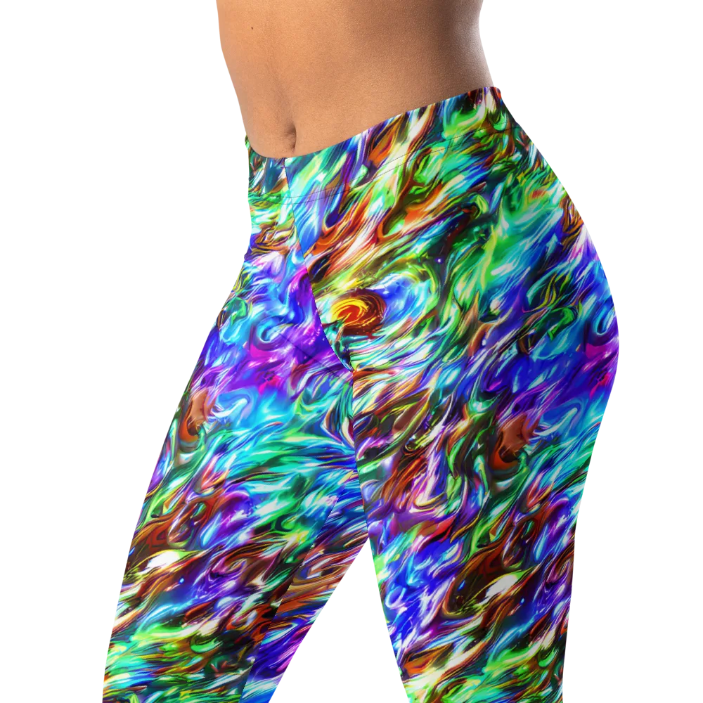 Faini Whirlwind on Leggings — Left Front