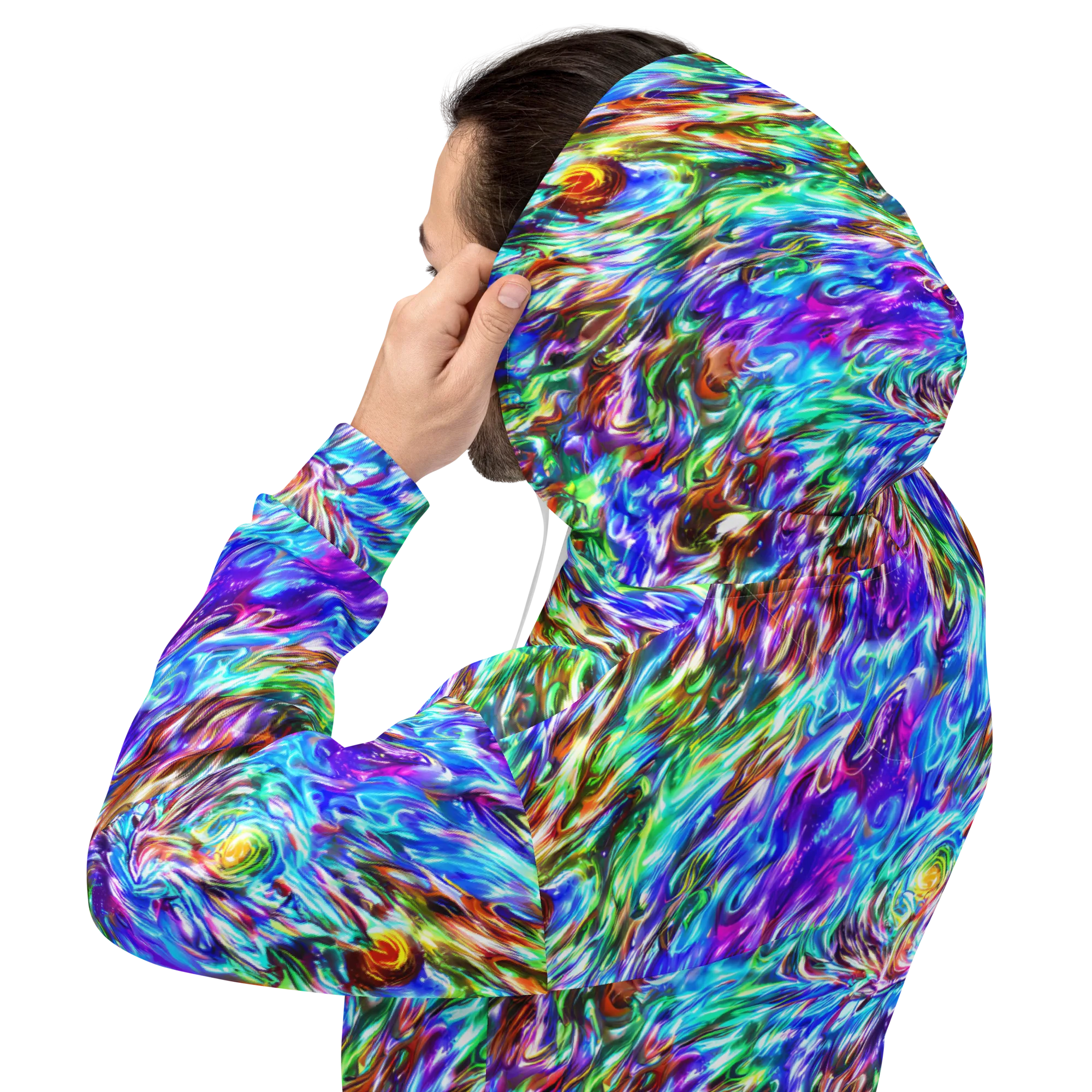 Faini Whirlwind on Hoodie — Back
