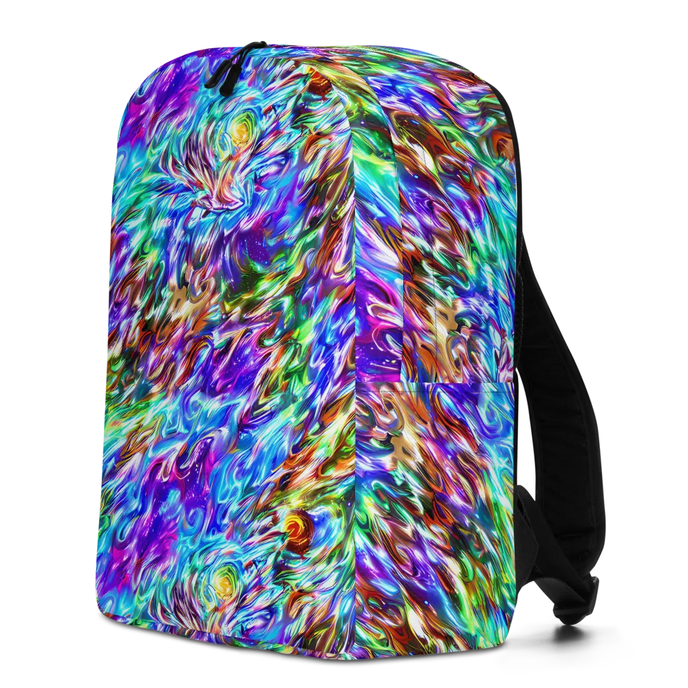 Faini Whirlwind on Minimalist Backpack — Left