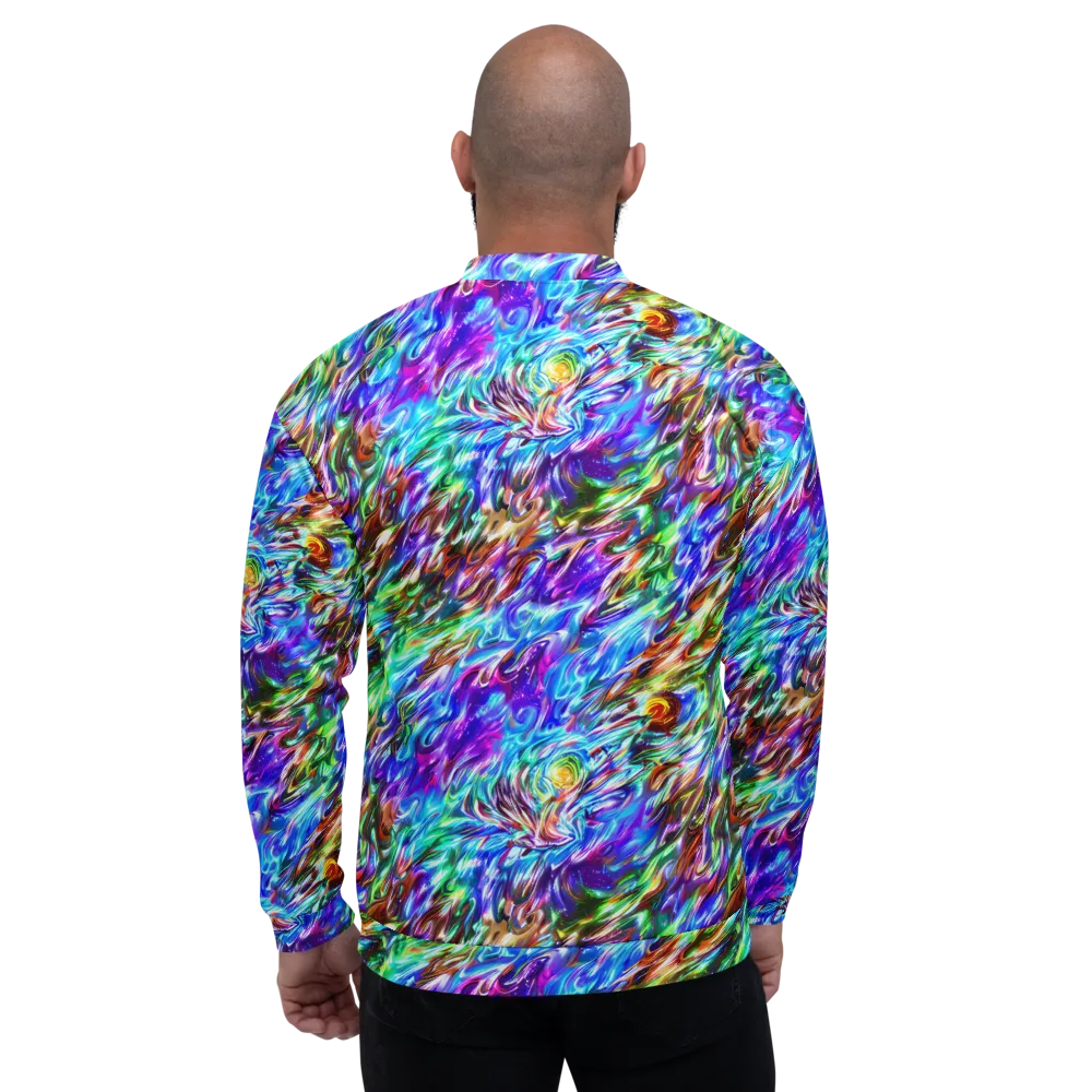 Faini Whirlwind on Bomber Jacket — Back
