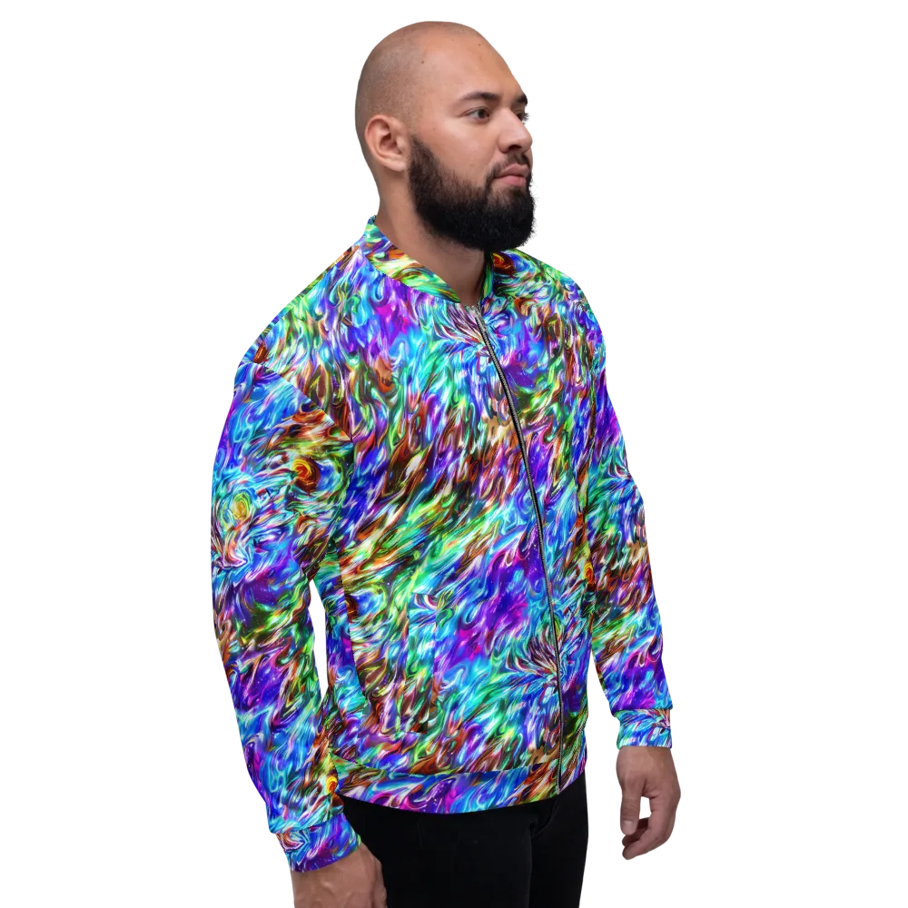 Faini Whirlwind on Bomber Jacket — Right