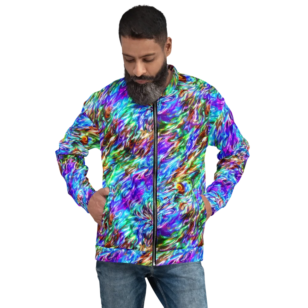 Faini Whirlwind on Bomber Jacket — Front