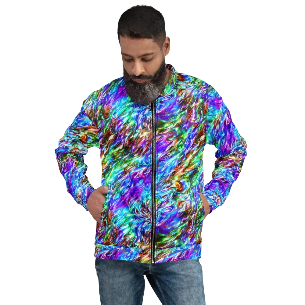 Faini Whirlwind on Bomber Jacket — Front