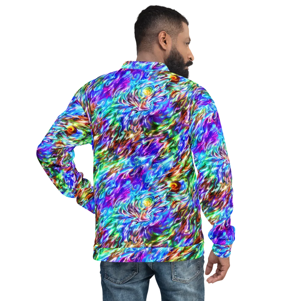Faini Whirlwind on Bomber Jacket — Back