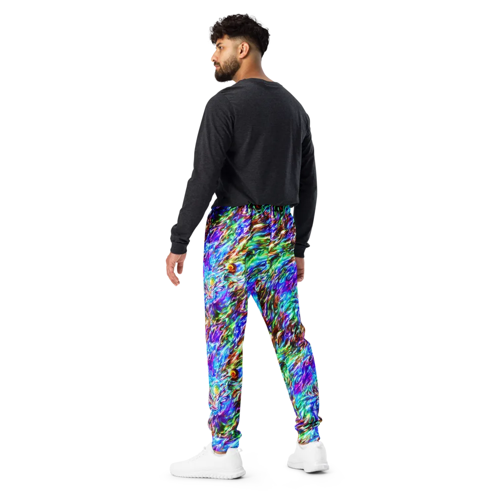 Faini Whirlwind on Men's Joggers — Back