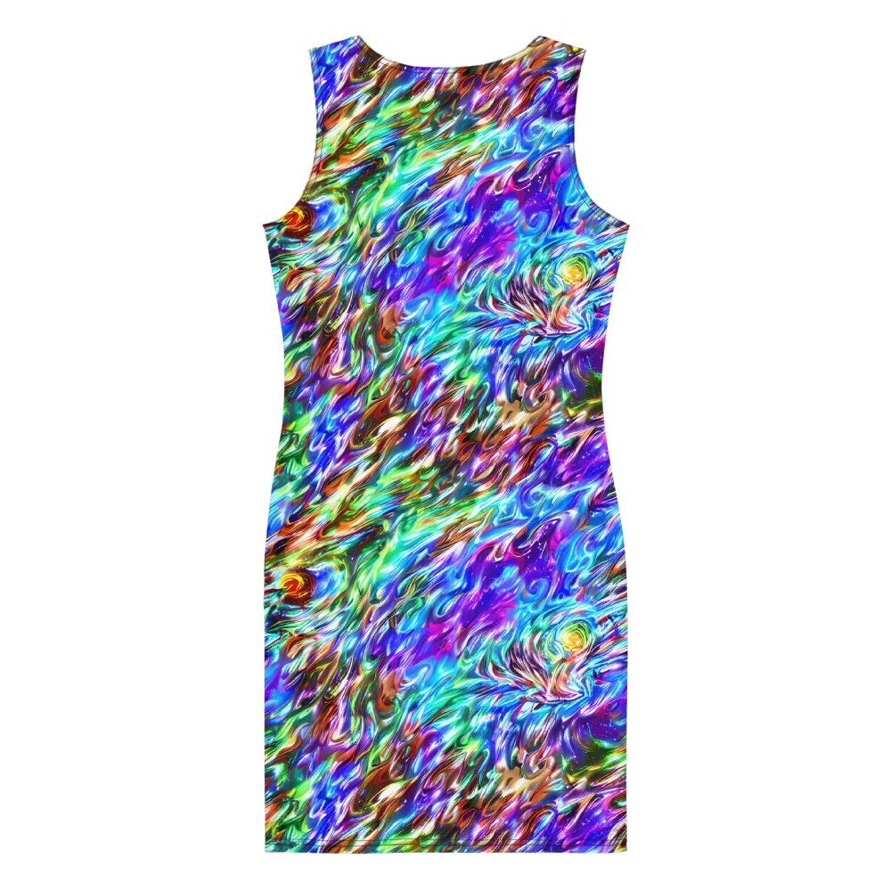 Faini Whirlwind on Bodycon Dress — Back