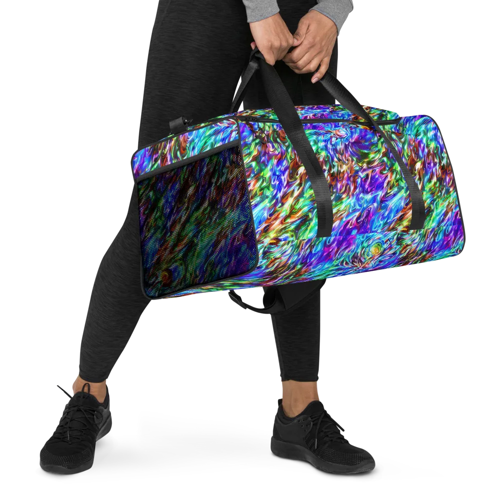 Faini Whirlwind on Duffle Bag — Right Front