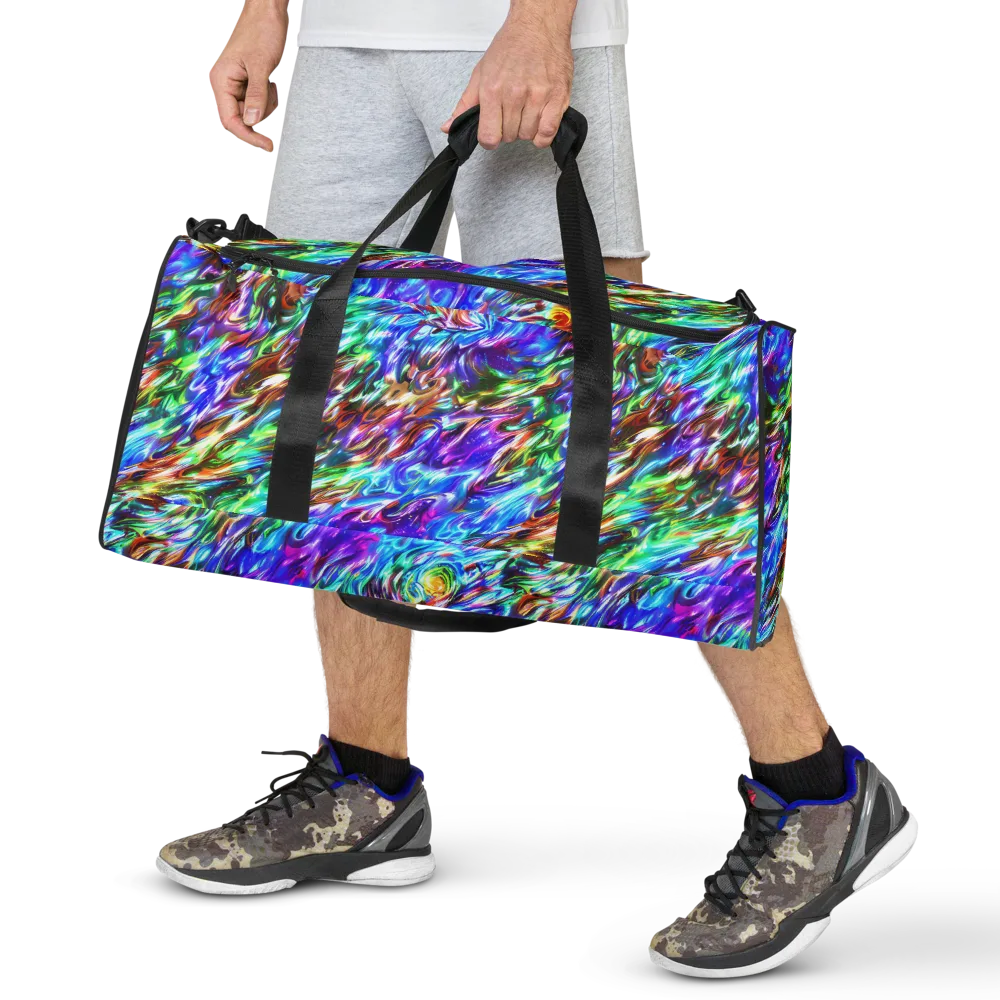 Faini Whirlwind on Duffle Bag — Front