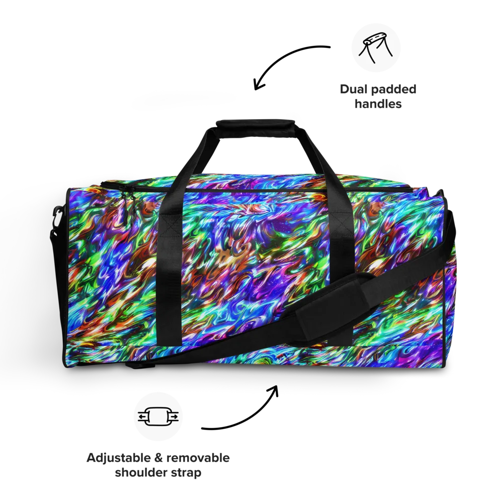 Faini Whirlwind on Duffle Bag — Front