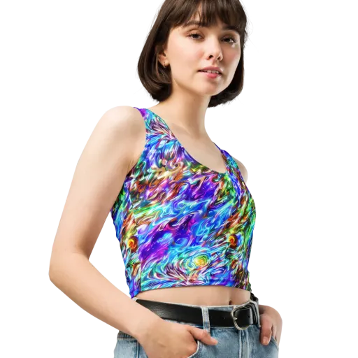 Faini Whirlwind on a Crop Top