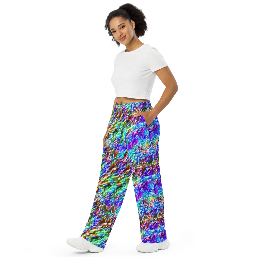 Faini Whirlwind on Wide-Leg Pants — Left Front