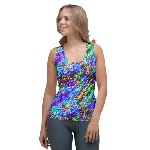 Faini Whirlwind on a Women's Tank Top