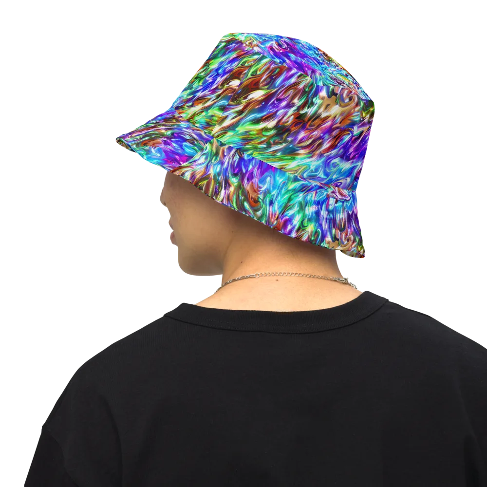 Faini Whirlwind on Reversible Bucket Hat — Back Inside
