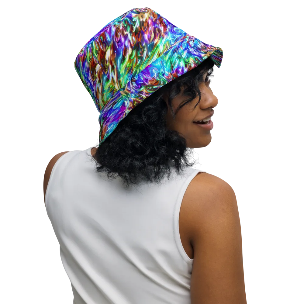 Faini Whirlwind on Reversible Bucket Hat — Right Outside