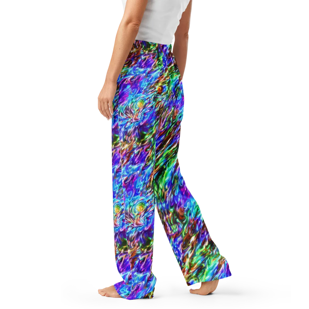 Faini Whirlwind on Women's Pajama Pants — Left