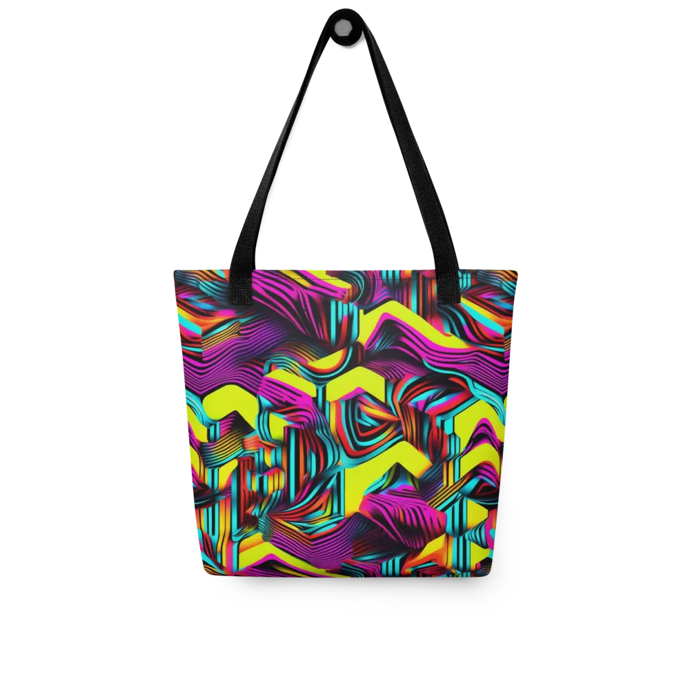 Neon Fold on Tote Bag — Front