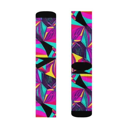 Vivid Frond on a Socks
