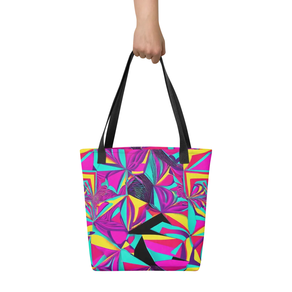 Vivid Frond on Tote Bag — Front