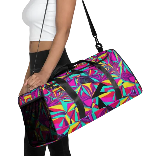 Vivid Frond on a Duffle Bag