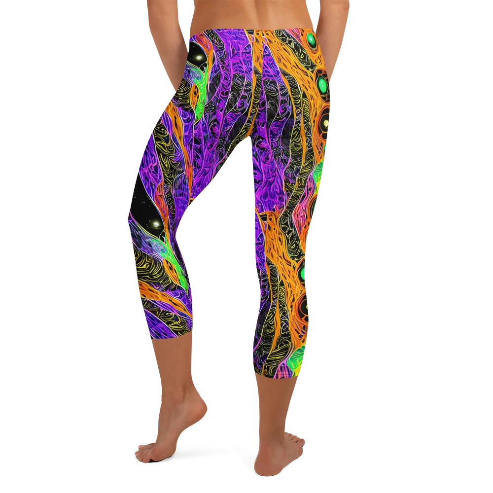 Cooper's Vision on Capri Leggings — Back