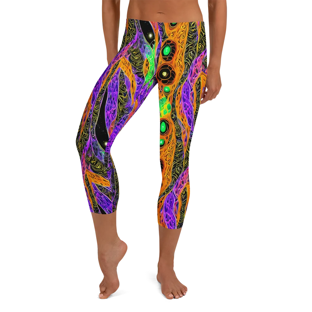 Cooper's Vision on Capri Leggings — Front