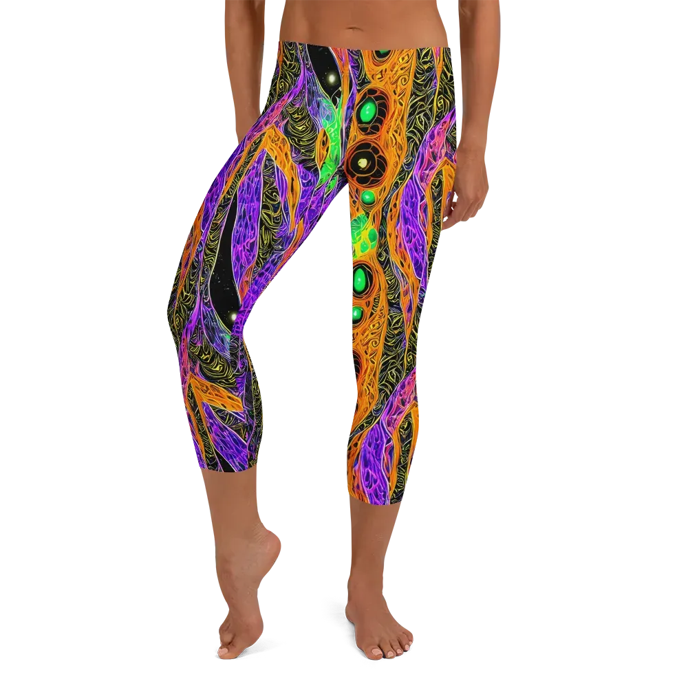 Cooper's Vision on Capri Leggings — Front