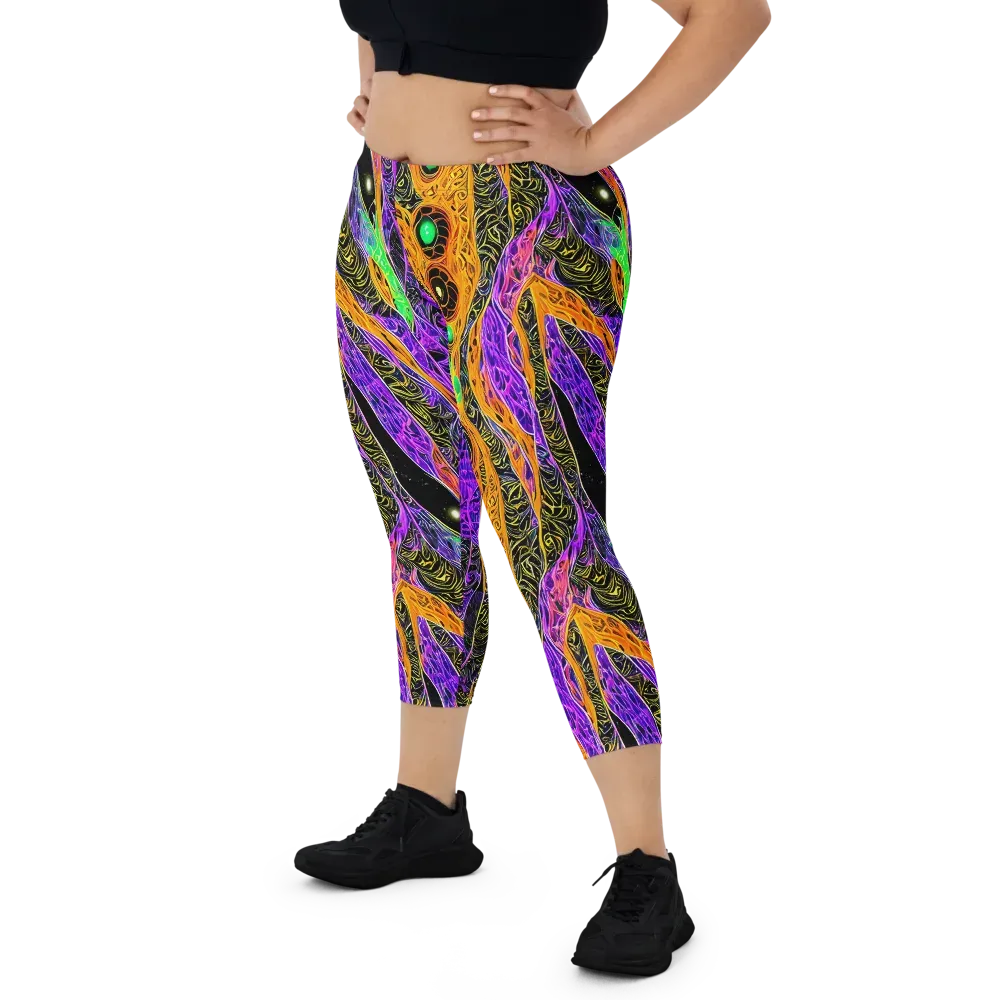 Cooper's Vision on Capri Leggings — Front
