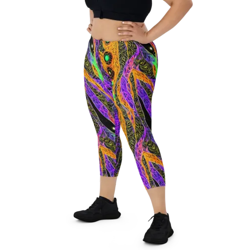 Cooper's Vision on a Capri Leggings