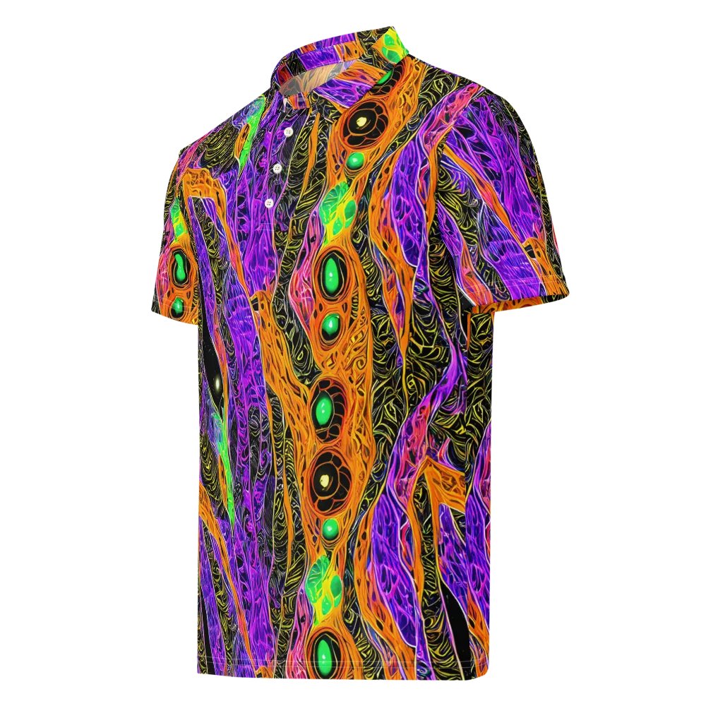Cooper's Vision on Men's Slim Fit Polo Shirt — Left Front