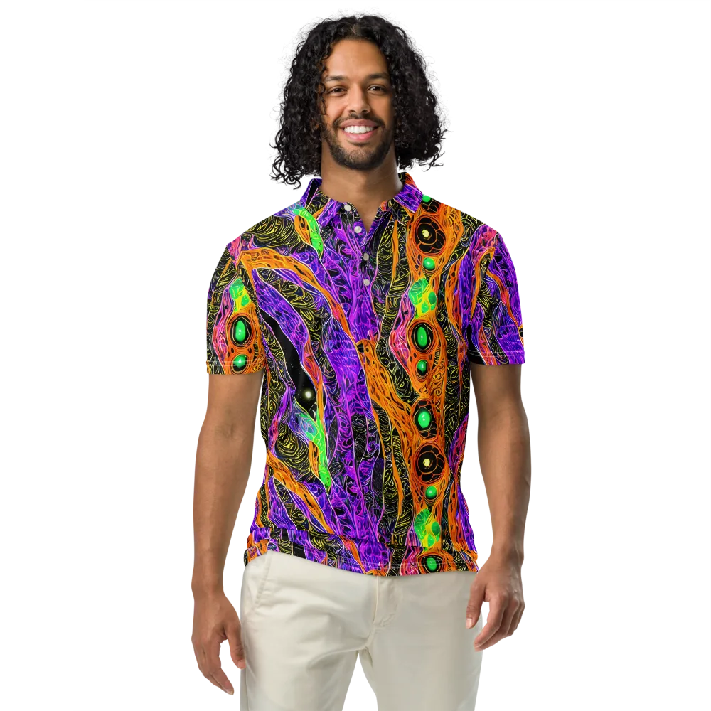Cooper's Vision on Men's Slim Fit Polo Shirt — Front