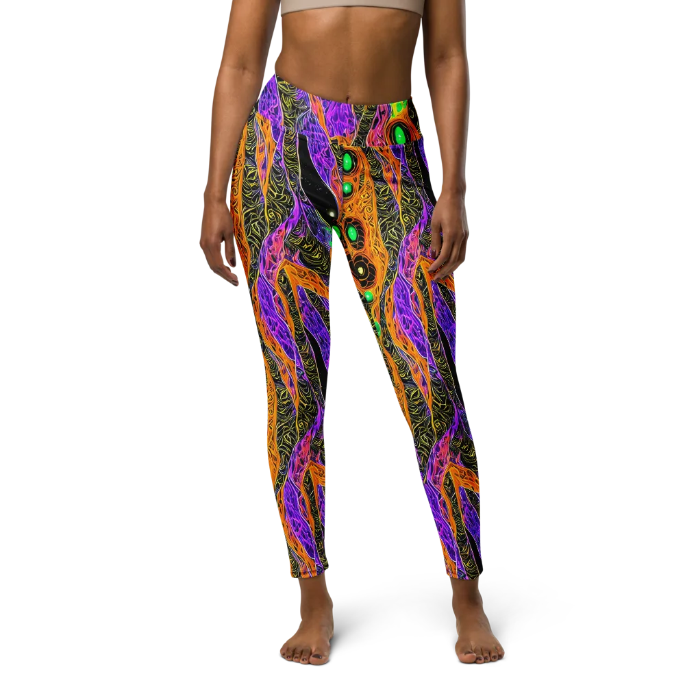 Cooper's Vision on Yoga Leggings — Front